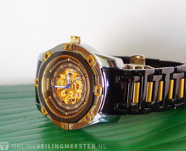 Harris Automatic Watch Tungsten Carbide with Ceramic Onlineauctionmaster